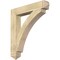 Ekena Millwork Thorton Arts & Crafts Rough Sawn Bracket, Douglas Fir, 6"W x 38"D x 42"H BKT06X38X42THR03RDF - alternate 1